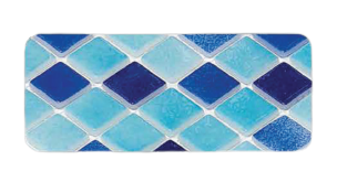 Havuz Cam Mozaiği 2.5×2.5 Lacivert-Mavi