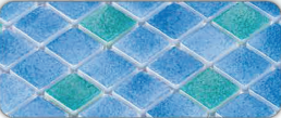 Havuz Cam Mozaiği 2.5×2.5 Turkuaz-Mavi HVZ029